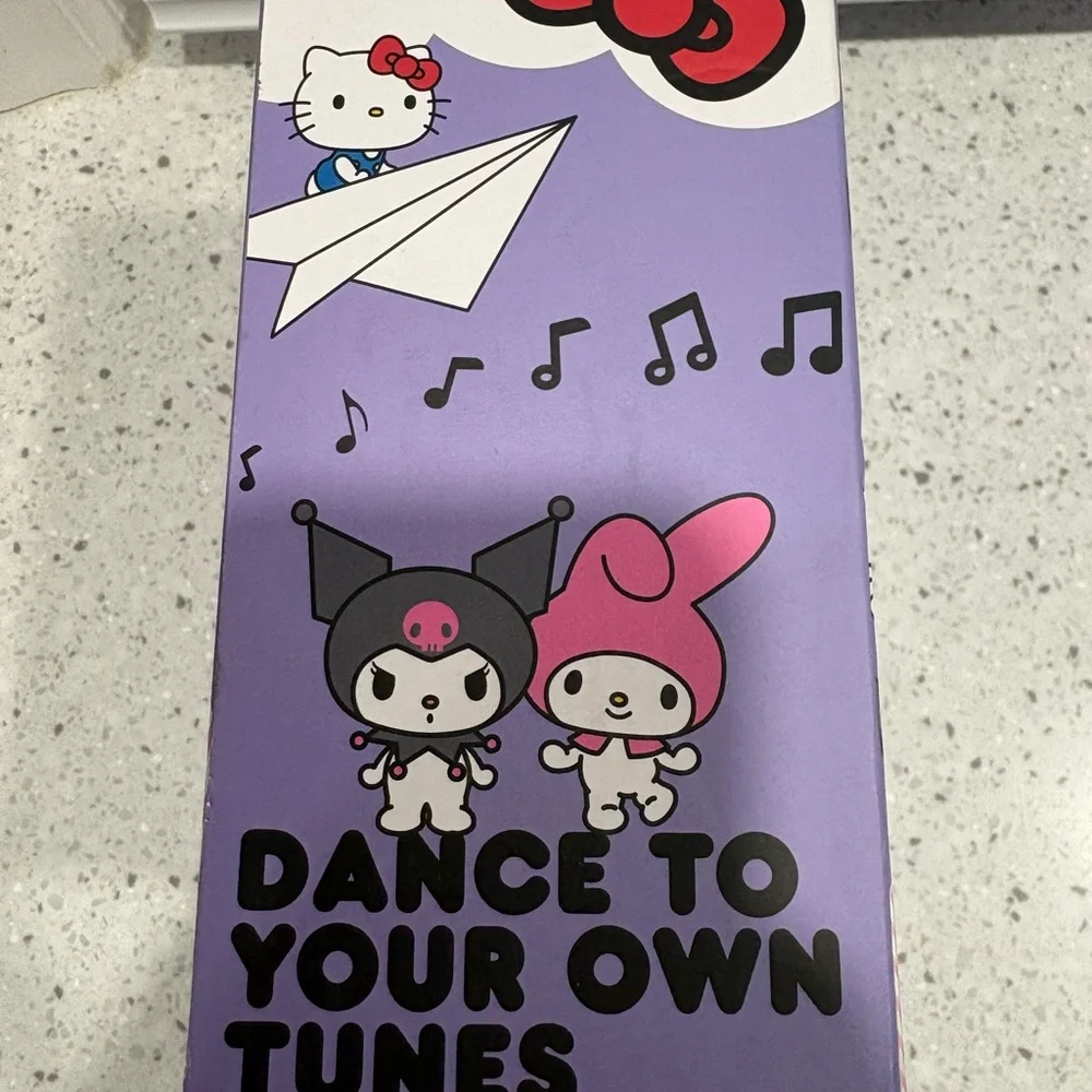 Hello Kitty and Friends Wireless Headphones - Black and Purple